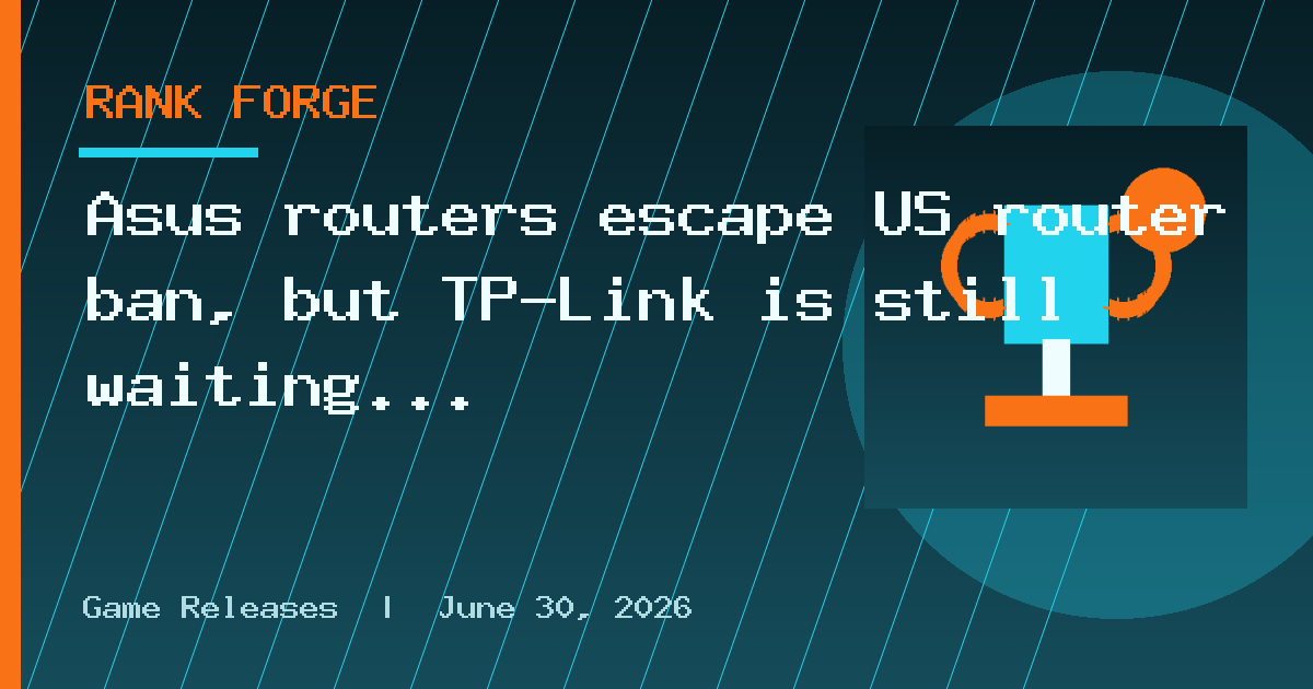Asus routers escape US router ban, but TP-Link is still waiting