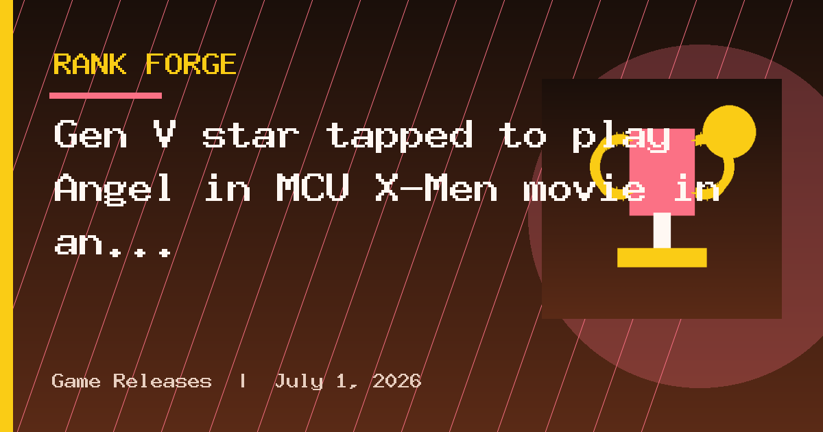 Gen V star tapped to play Angel in MCU X-Men movie in an absolutely