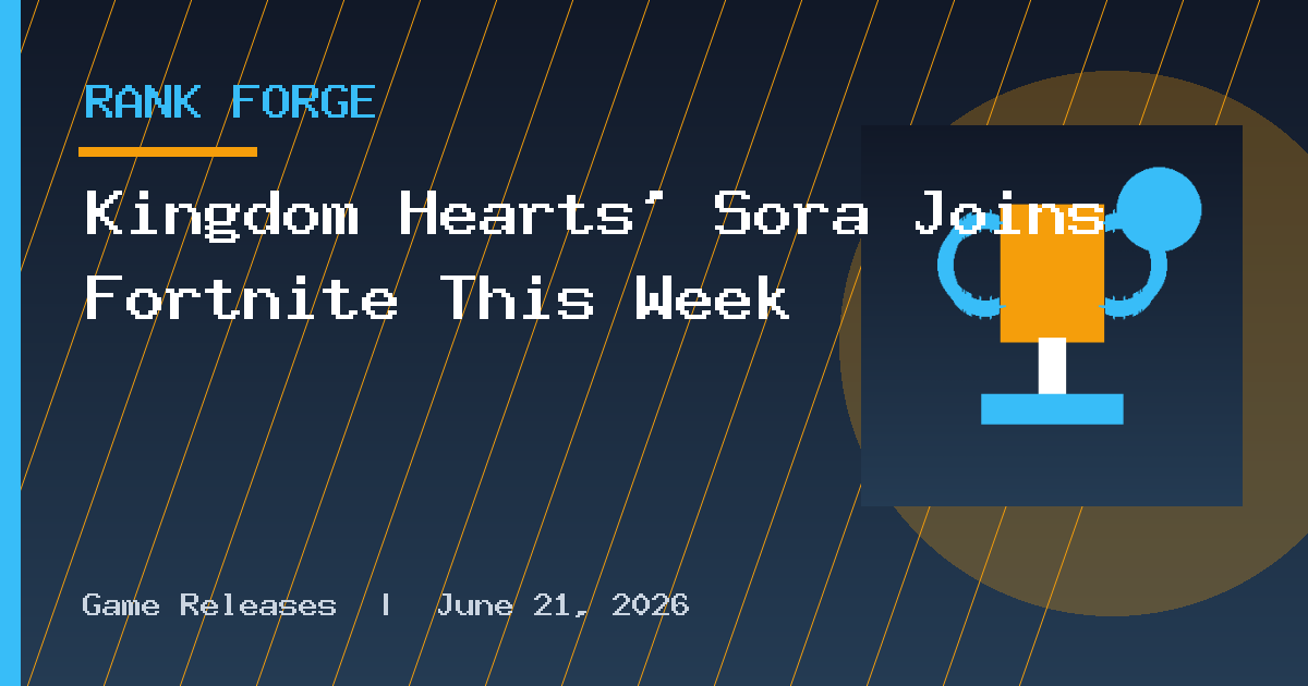 Kingdom Hearts’ Sora Joins Fortnite This Week