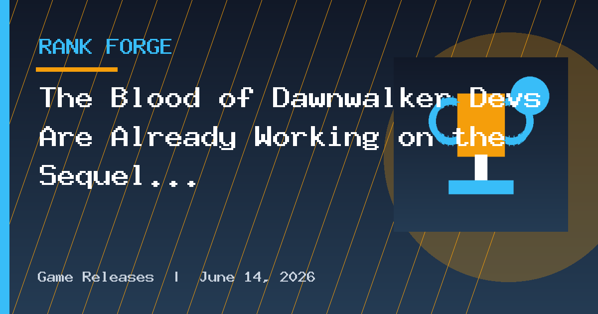 The Blood of Dawnwalker Devs Are Already Working on the Sequel