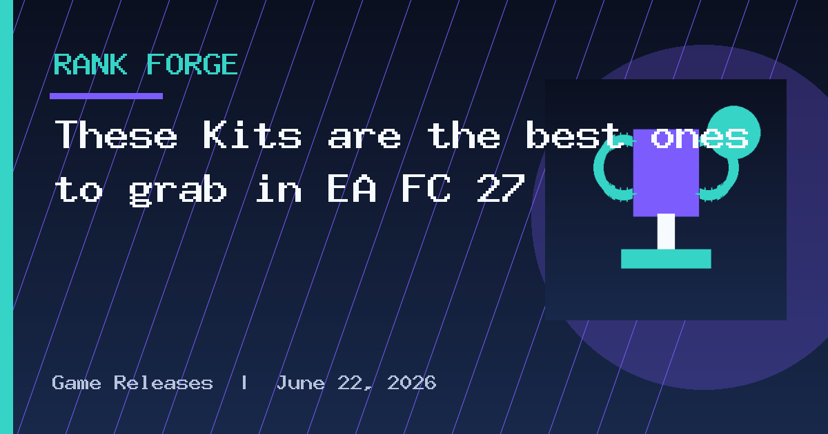 These Kits are the best ones to grab in EA FC 27